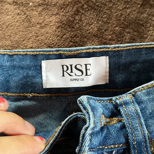 Flared Jeans Blue Size 00 - Image 4