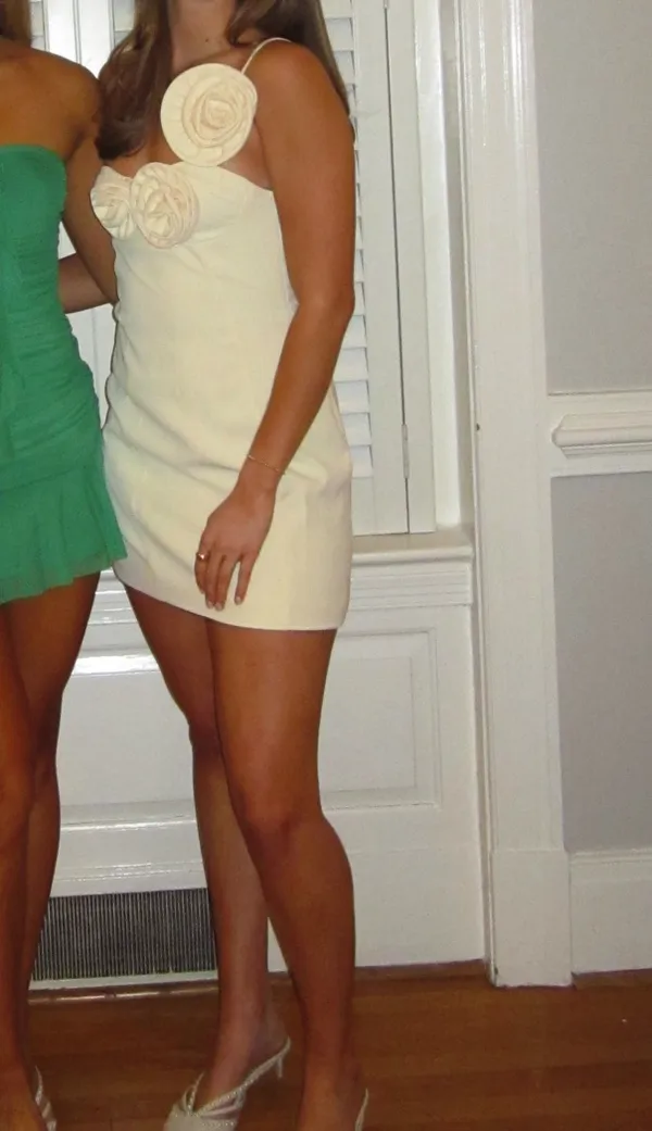 Peppermayo Mini Dress Yellow - Image 2