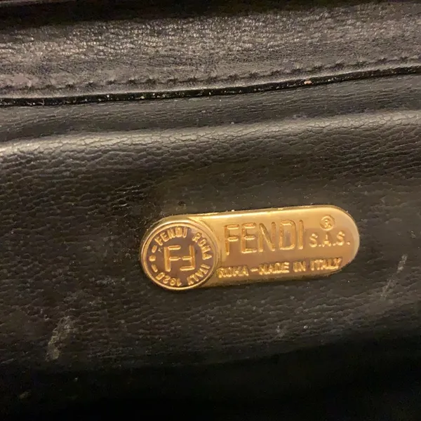 Fendi clutch with crossbody strap - Image 12