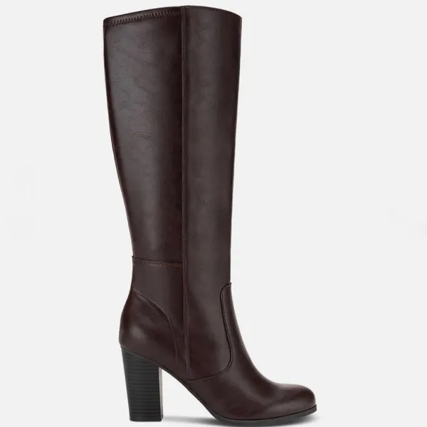 Style & Co Elegant Brown Knee-High Women's Boots Size 7W Extra Wide Calf - Image 2