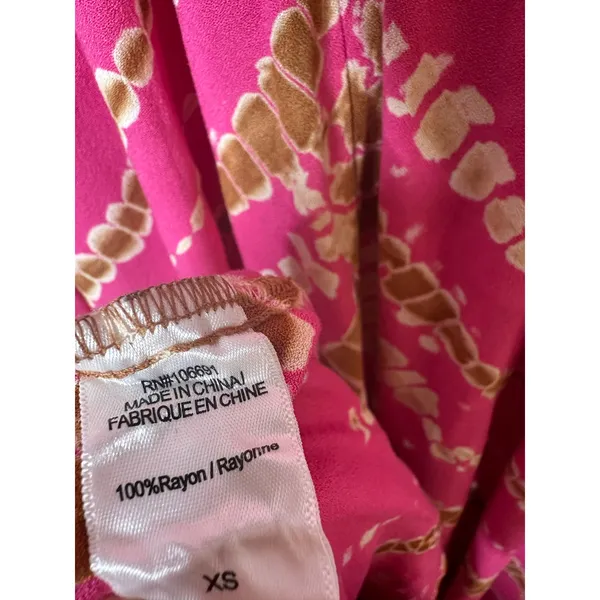 NWT Young Fabulous & Broke Flamenco Maxi Dress Pink Size XS X-Small - Image 5