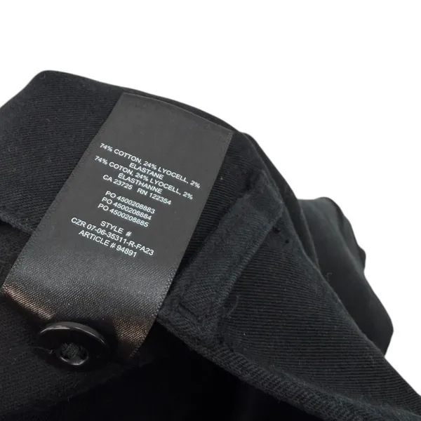 Aritzia Wilfred Free Picture Cargo Pant Black‎ Wide Leg Utility Size 10 - Image 10