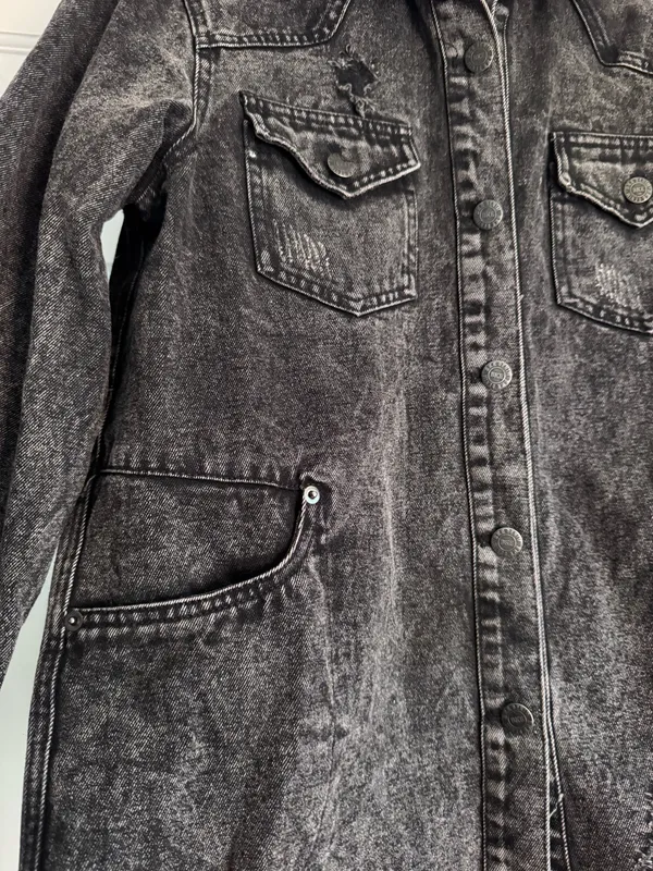 BKE Denim Jacket Oversized - Image 4