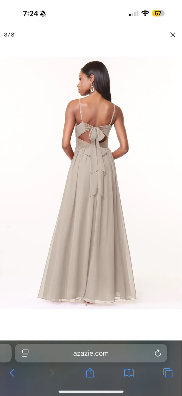 Azazie Bridesmaid Dress - Image 4
