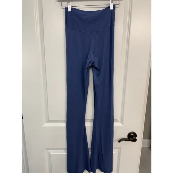 Aerie OFFLINE Real Me Crossover Flare Leggings Blue M - Image 6