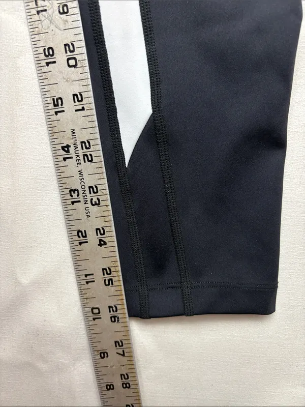 Splits 59 large iselin techflex Black Leggings with Blue, Yellow & White Accent - Image 8