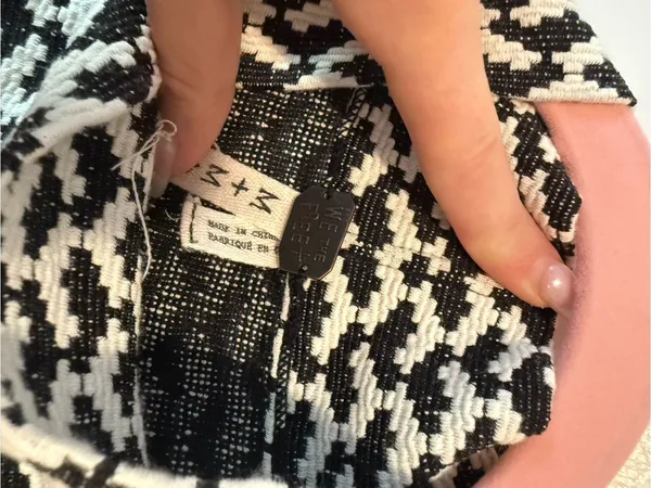 We The Free Black and White Knit Sleeveless Top - Image 5