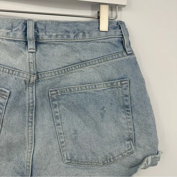 Free People Boho Shorts Size 27 Distressed Button Fly Summer Festival - Image 6