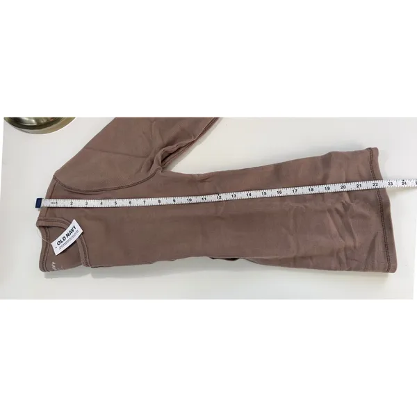 Old‎ Navy Cozy Snug Ribbed Henley Top Driftwood Brown Neutral Basics M NWT - Image 8