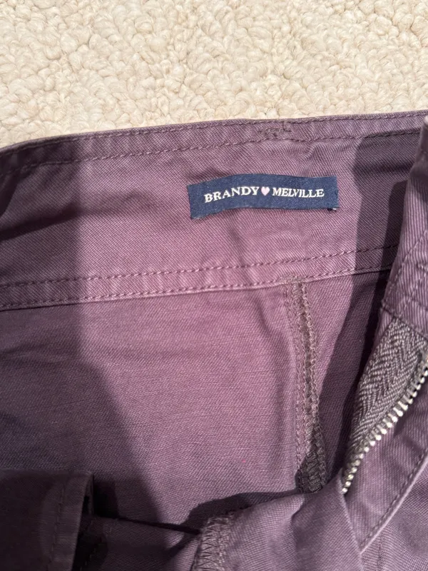 Brandy Melville Cargo Mini Skirt - Image 7