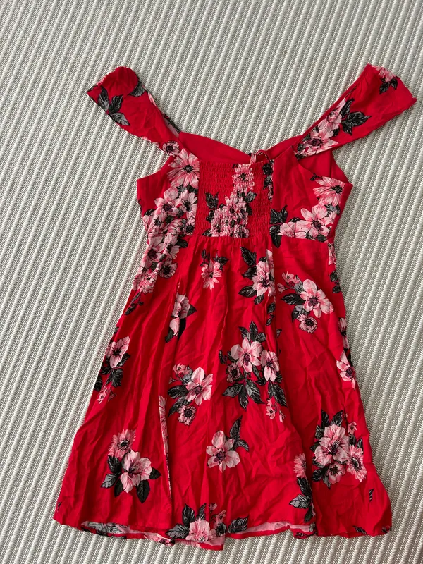 Target Floral Red Dress - Image 2