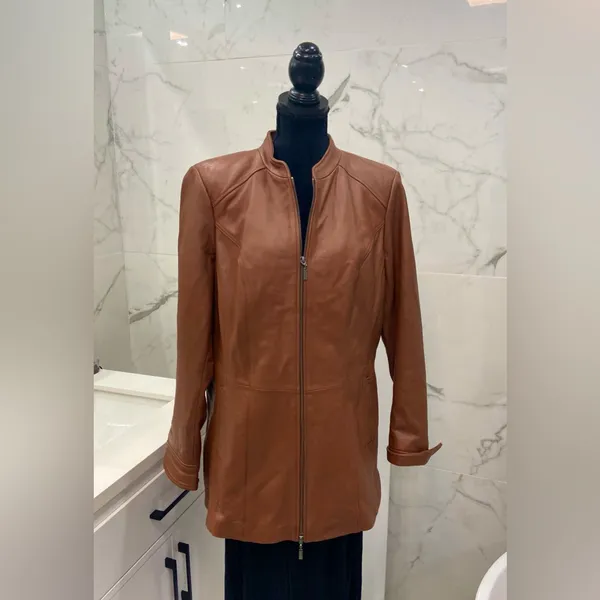 Dolce & Gabbana Genuine lamb skin leather jacket 🤎🤎🤎 - Image 11