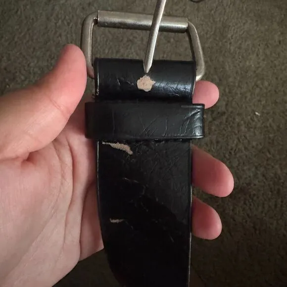 One Size‎ Faux Leather Belt - Image 3