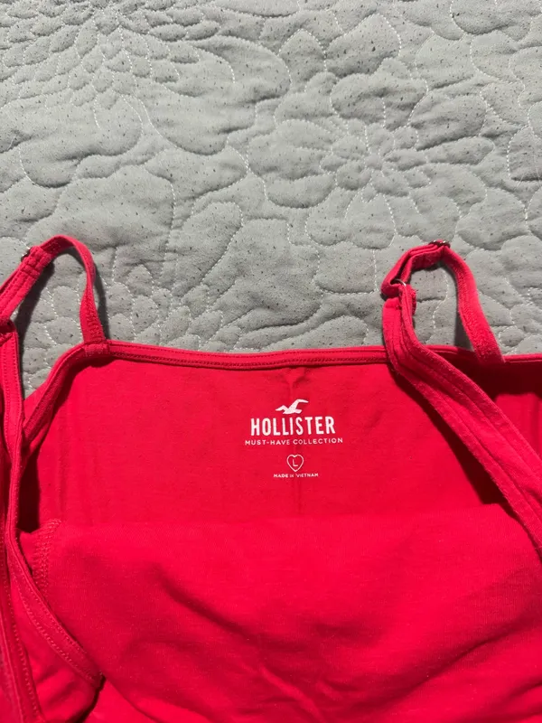 Hollister Red Tank Top - Image 3
