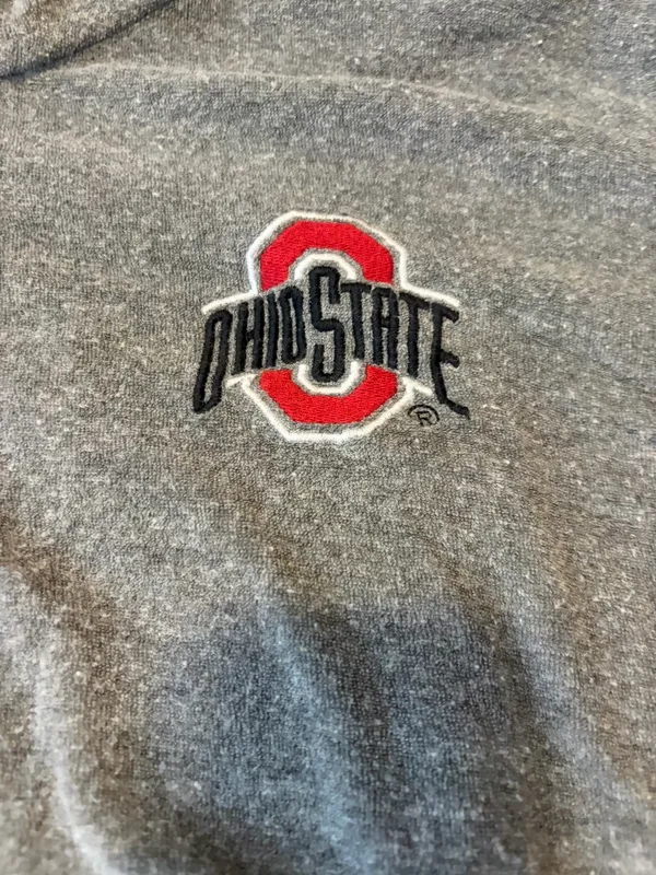 tailgate Ohio state grey cropped hoodie - Image 8