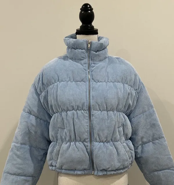 Corduroy Puffer Jacket - Image 2