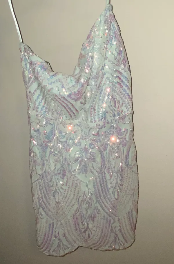 Windsor One Shoulder Homecoming Dress - Image 3