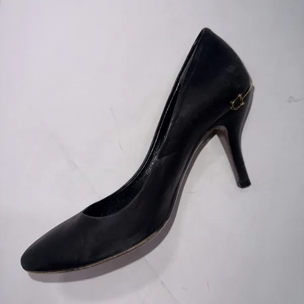 Gucci Amputee Right Only Old Money Classy Pump Leather Black Shoe Store Prop 36 - Image 3