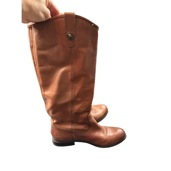 Carlos By Carlos Santana Women's Leather Knee-High Riding Boots sz 6.5 - Image 6