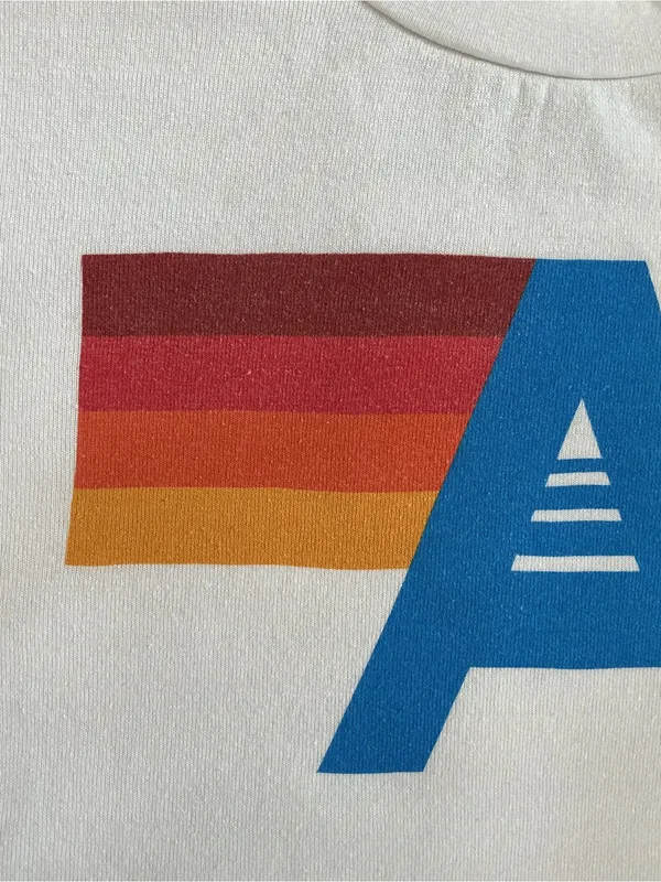 Aviator Nation logo crewneck sweatshirt white small - Image 4