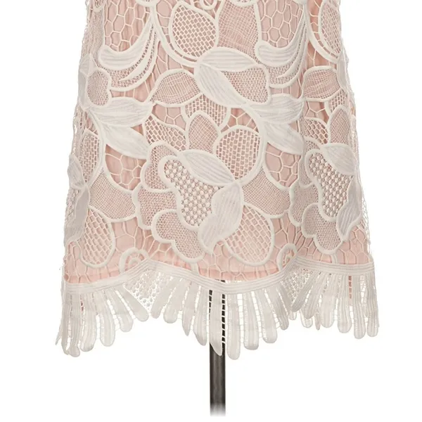 Lovers + Friends Size M Cocktail dress Revolve Mini Shift Lace Sleeveless - Image 5