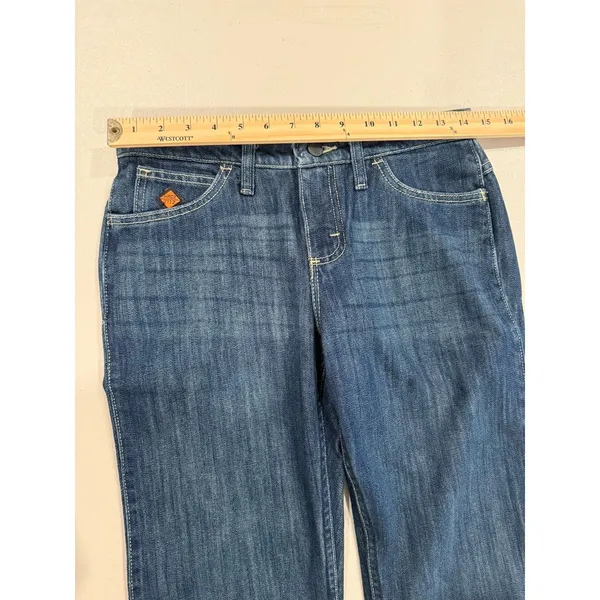 NEW Wrangler FR Flame Resistant Denim Jeans Womens 29** Workwear Cotton Utility - Image 4