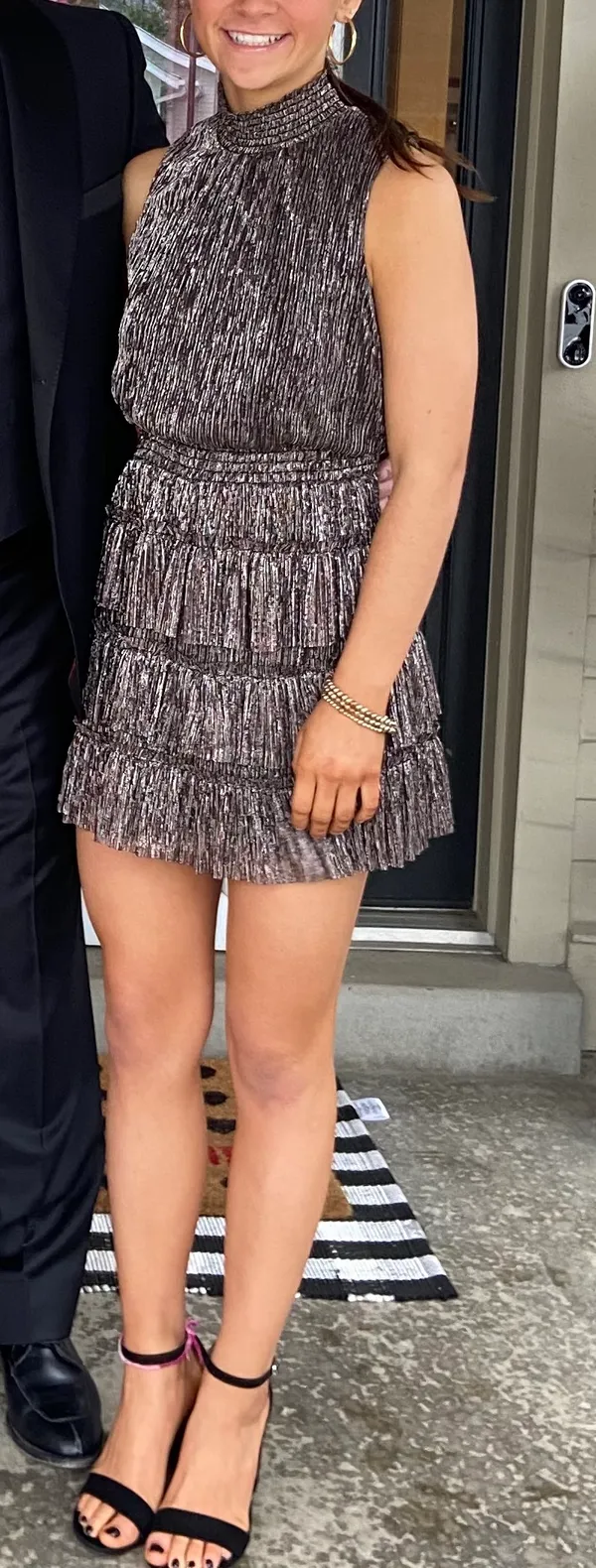 Black/Gold Dress - Image 2
