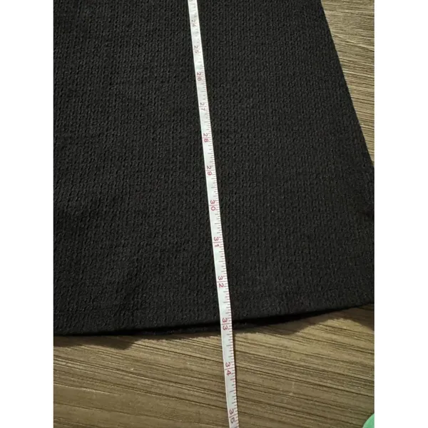Zara Black Lace Back Mini Dress V‑Neck - Image 6