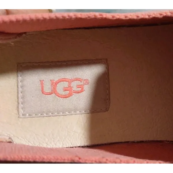 Ugg Sammy Slip On Comfort Knit Sneakers Coral Women's Size 7 - Image 11