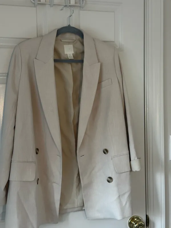 H&M Khaki Blazer - Image 5