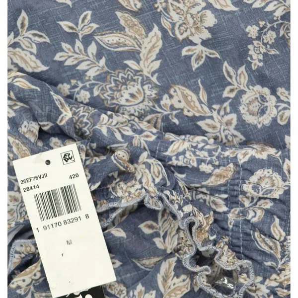 NWT Trixxi Juniors Floral-Print Flutter-Sleeve Dress 26EF76VJII Blue Multi M - Image 6