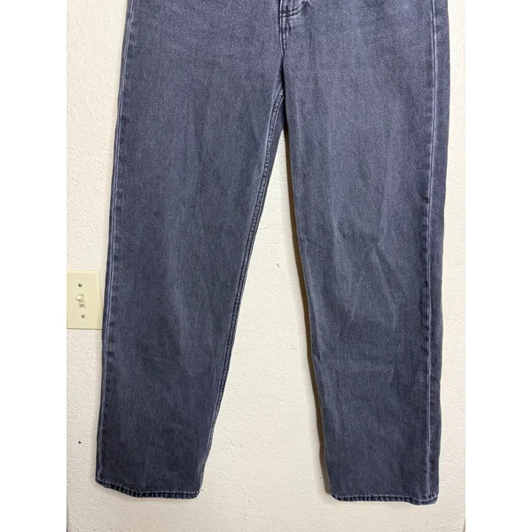 Denim Forum The '90s Iggy Lo-Rise Baggy Jeans in Washed Black Size 26 - Image 4