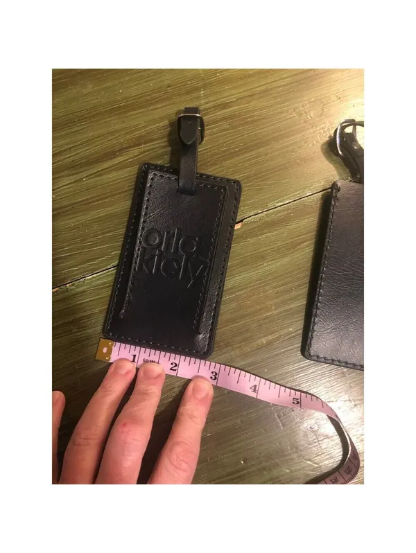 Orla Kiely for Target Black Luggage Tags - Qty 2 - Image 5
