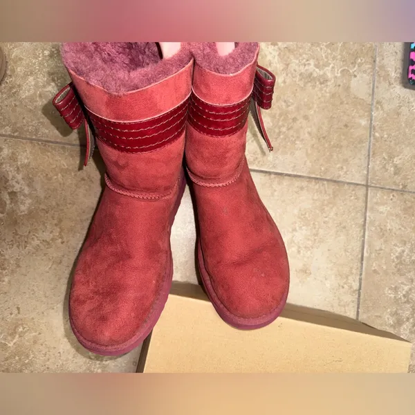 UGG Josette burgundy boots - Image 8