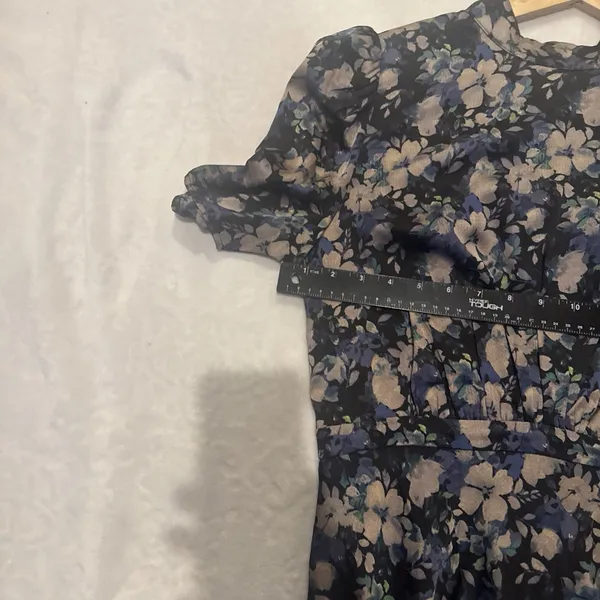 Astr The Label Floral Mock Neck Maxi Dress Sz L - Image 10