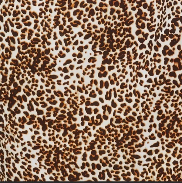 Faithfull the Brand Maggie Midi Dress Leopard Sz 6 - Image 6