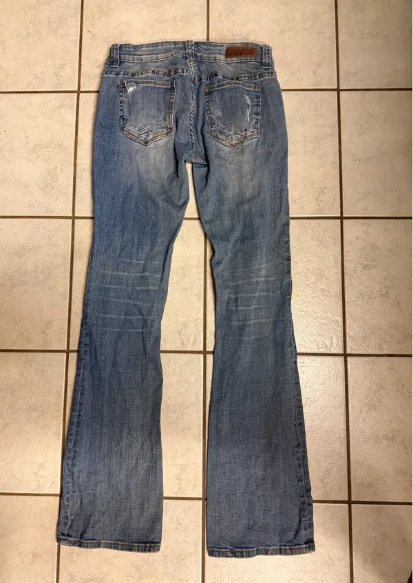 Rock and roll low rise jeans - Image 2