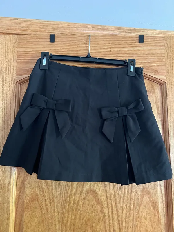 Altar'd State Florence Bow Mini Skirt - Image 2