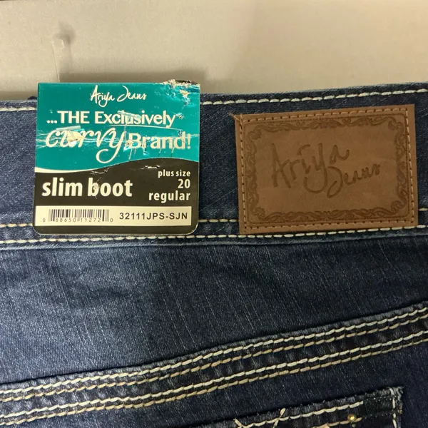Ariya Jeans Slim Boot Jeans Size 20 Regular Dark Wash - Image 9