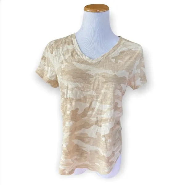 Womens Old Navy Khaki Camo Everyday Shirt - Sz M - Image 2