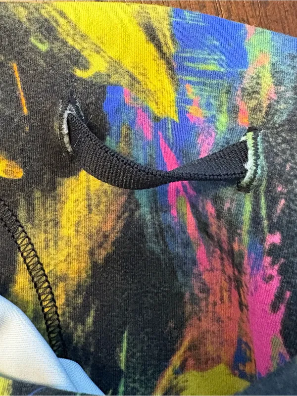 Lululemon wunder train high-rise short 6" in undertone black multi color size 2 - Image 14