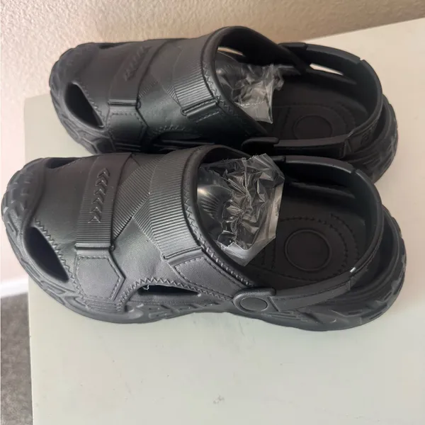 Women's All-Weather Comfort Clog Sandals - Black - Image 7
