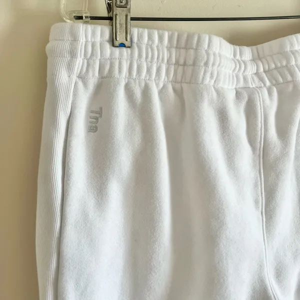 TNA Cozy Fleece Boyfriend Sweatpant Joggers- Size L - Image 6
