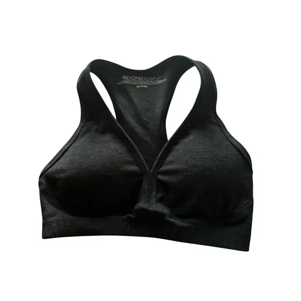 Beyond Yoga Spacedye Lift Your Spirits Bra Black Womens Size XS - Image 3