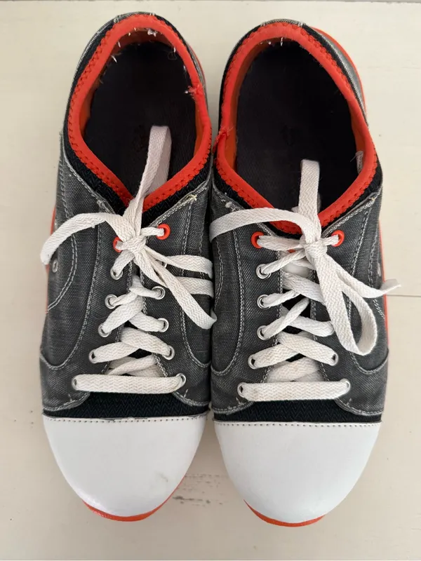 Retro Style Zero Drop Barefoot Style Two-Tone Sneakers "Granola" Women’s Size 9 - Image 5