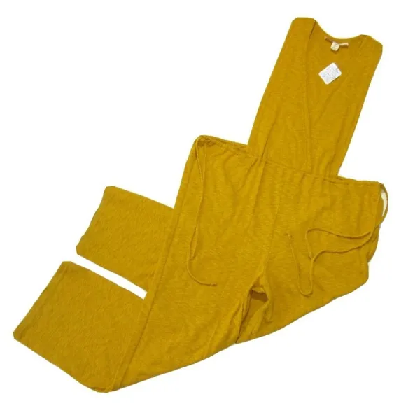 NWT Free People FP Beach Let's Chill One Piece in Yellow Oversize Jumpsuit S - Image 10