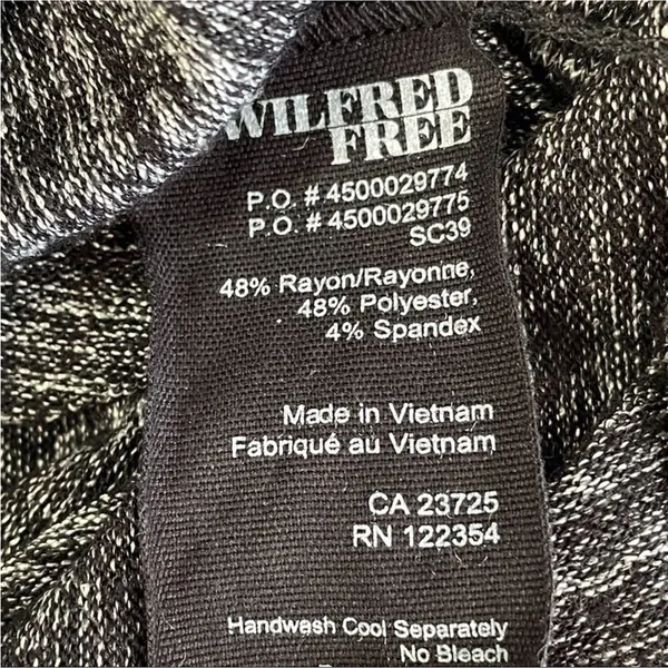 Aritzia Wilfred Marled Vneck Sweater Dress - Image 4