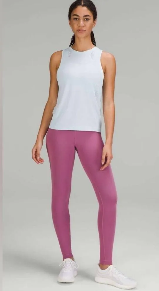 NWT Lululemon Wunder Train High Rise Tight 28” Leggings Velvet Dust Pink Size 14 - Image 5