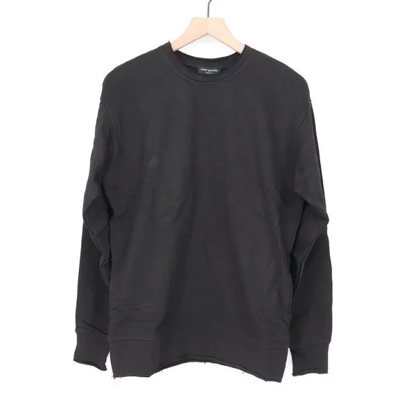 Naked Wardrobe Mens Black Sweatshirt and Jogger Sweatpants Set Size S - Image 2