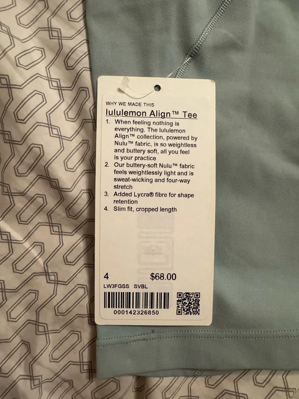 Lululemon align tee - Image 3